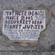 Placa encontrada en Filadelfia. Wikimedia Commons